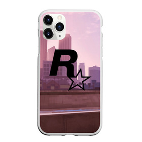 Чехол для iPhone 11 Pro матовый с принтом ROCKSTAR , Силикон |  | grand theft auto 2 | grand theft auto 3 | grand theft auto v | grand theft auto: san andreas | grand theft auto: vice city | gta 1 | gta 2 | gta 3 | gta 4 | gta 5 | gta online | gta v | город | игры