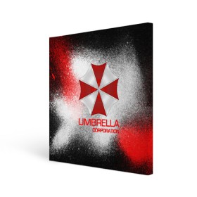 Холст квадратный с принтом UMBRELLA CORP , 100% ПВХ |  | biohazard | biohazard 7 | crocodile | fang | game | hand | monster | new umbrella | resident evil | resident evil 7 | umbrella | umbrella corp | umbrella corporation | zombie | обитель