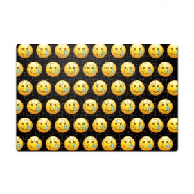 Пазл магнитный 126 элементов с принтом New Emoji , полимерный материал с магнитным слоем | 126 деталей, размер изделия —  180*270 мм | Тематика изображения на принте: crying | emoji | smile | smiling face with tear | tear | плачущий | слеза | смайлик | улыбка | эмодзи