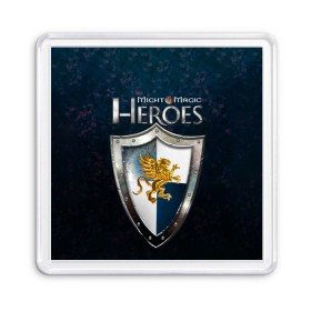 Магнит 55*55 с принтом Heroes of Might and Magic , Пластик | Размер: 65*65 мм; Размер печати: 55*55 мм | game | heroes | heroes of might and magic | homm | might and magic | ubisoft | герои | герои меча | герои меча и магии | игра