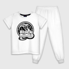 Детская пижама хлопок с принтом Kobe Bryant , 100% хлопок |  брюки и футболка прямого кроя, без карманов, на брюках мягкая резинка на поясе и по низу штанин
 | Тематика изображения на принте: angeles | bryant | kobe | lakers | los | nba | баскетбольный | клуб