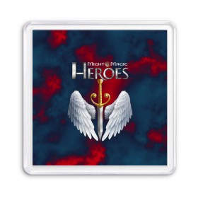 Магнит 55*55 с принтом Heroes of Might and Magic , Пластик | Размер: 65*65 мм; Размер печати: 55*55 мм | game | heroes | heroes of might and magic | homm | might and magic | ubisoft | герои | герои меча | герои меча и магии | игра