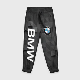 Детские брюки 3D с принтом BMW , 100% полиэстер | манжеты по низу, эластичный пояс регулируется шнурком, по бокам два кармана без застежек, внутренняя часть кармана из мелкой сетки | bmw | bmw performance | m | motorsport | performance | бмв | моторспорт