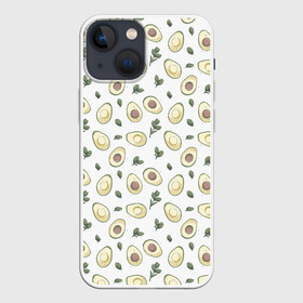 Чехол для iPhone 13 mini с принтом АВОКАДО ,  |  | avocado | character | cute pictures | exotic | fruit | nut | vegan | vegetables | vegetarian | авокадо | веган | вегетарианец | милые картинки | овощи | орех | персонаж | фрукты | экзотика