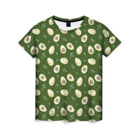 Женская футболка 3D с принтом АВОКАДО , 100% полиэфир ( синтетическое хлопкоподобное полотно) | прямой крой, круглый вырез горловины, длина до линии бедер | avocado | character | cute pictures | exotic | fruit | nut | vegan | vegetables | vegetarian | авокадо | веган | вегетарианец | милые картинки | овощи | орех | персонаж | фрукты | экзотика