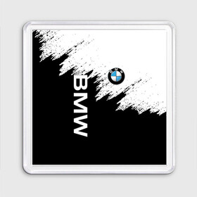 Магнит 55*55 с принтом BMW | БМВ (Z) , Пластик | Размер: 65*65 мм; Размер печати: 55*55 мм | Тематика изображения на принте: bmw | bmw performance | m | motorsport | performance | бмв | моторспорт