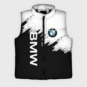 Мужской жилет утепленный 3D с принтом BMW  БМВ (Z) ,  |  | bmw | bmw performance | m | motorsport | performance | бмв | моторспорт