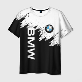 Мужская футболка 3D с принтом BMW | БМВ (Z) , 100% полиэфир | прямой крой, круглый вырез горловины, длина до линии бедер | bmw | bmw performance | m | motorsport | performance | бмв | моторспорт