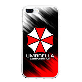 Чехол для iPhone 7Plus/8 Plus матовый с принтом UMBRELLA CORP , Силикон | Область печати: задняя сторона чехла, без боковых панелей | ada wong | biohazard | leon | nemesis | project resistance | raccoon city | re2 | resident evil 2 | rpd | stars | umbrella | ада вонг | амбрелла | немесис | ужасы