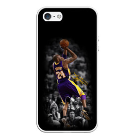 Чехол для iPhone 5/5S матовый с принтом KOBE BRYANT , Силикон | Область печати: задняя сторона чехла, без боковых панелей | america | basketball | kobe bryant | la | la lakers | lakers | los angeles lakers | nba | usa | баскетбол | кобе брайант | лос анджелес лейкерс | нба | сша