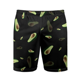 Мужские шорты спортивные с принтом Авокадо ,  |  | авокадо | веган | еда блогеров | мемы | минимализм | прикольные картинки | прикольные надписи | растение | смешное авокадо | фрукт