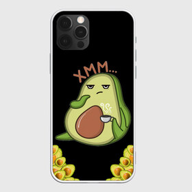 Чехол для iPhone 12 Pro Max с принтом Авокадо , Силикон |  | Тематика изображения на принте: авокадо | веган | еда блогеров | мемы | минимализм | прикольные картинки | прикольные надписи | растение | смешное авокадо | фрукт