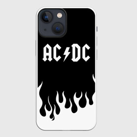 Чехол для iPhone 13 mini с принтом AC DC ,  |  | ac | ac dc | dc | music | rock | музыка | рок