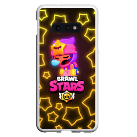 Чехол для Samsung S10E с принтом Brawl Stars Sandy , Силикон | Область печати: задняя сторона чехла, без боковых панелей | bea | bo | brawl stars | crow | dynamike | gt max | gt макс | max | mortis | sakura | sally leon | sally леон | sandy | sendy | sleepy sandy | spike | беа | бо | бравл | бравл старс | динамайк | дэррил | звёзды | кроу | леон. leon | макс | меха бо | меха 