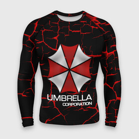 Мужской рашгард 3D с принтом UMBRELLA CORP ,  |  | biohazard | biohazard 7 | crocodile | fang | game | hand | monster | new umbrella | resident evil | resident evil 7 | umbrella | umbrella corp | umbrella corporation | zombie | обитель