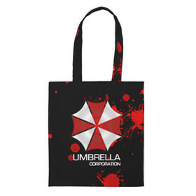 Шоппер 3D с принтом UMBRELLA CORP , 100% полиэстер | Плотность: 200 г/м2; Размер: 34×35 см; Высота лямок: 30 см | biohazard | biohazard 7 | crocodile | fang | game | hand | monster | new umbrella | resident evil | resident evil 7 | umbrella | umbrella corp | umbrella corporation | zombie | обитель