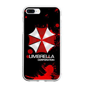 Чехол для iPhone 7Plus/8 Plus матовый с принтом UMBRELLA CORP , Силикон | Область печати: задняя сторона чехла, без боковых панелей | biohazard | biohazard 7 | crocodile | fang | game | hand | monster | new umbrella | resident evil | resident evil 7 | umbrella | umbrella corp | umbrella corporation | zombie | обитель