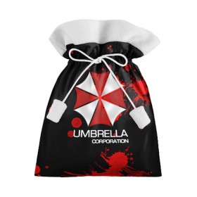 Подарочный 3D мешок с принтом UMBRELLA CORP , 100% полиэстер | Размер: 29*39 см | biohazard | biohazard 7 | crocodile | fang | game | hand | monster | new umbrella | resident evil | resident evil 7 | umbrella | umbrella corp | umbrella corporation | zombie | обитель