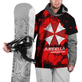Накидка на куртку 3D с принтом UMBRELLA CORP , 100% полиэстер |  | biohazard | biohazard 7 | crocodile | fang | game | hand | monster | new umbrella | resident evil | resident evil 7 | umbrella | umbrella corp | umbrella corporation | zombie | обитель