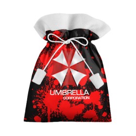 Подарочный 3D мешок с принтом UMBRELLA CORP , 100% полиэстер | Размер: 29*39 см | biohazard | biohazard 7 | crocodile | fang | game | hand | monster | new umbrella | resident evil | resident evil 7 | umbrella | umbrella corp | umbrella corporation | zombie | обитель