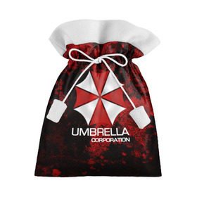 Подарочный 3D мешок с принтом UMBRELLA CORP , 100% полиэстер | Размер: 29*39 см | biohazard | biohazard 7 | crocodile | fang | game | hand | monster | new umbrella | resident evil | resident evil 7 | umbrella | umbrella corp | umbrella corporation | zombie | обитель