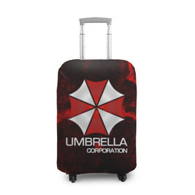 Чехол для чемодана 3D с принтом UMBRELLA CORP , 86% полиэфир, 14% спандекс | двустороннее нанесение принта, прорези для ручек и колес | biohazard | biohazard 7 | crocodile | fang | game | hand | monster | new umbrella | resident evil | resident evil 7 | umbrella | umbrella corp | umbrella corporation | zombie | обитель