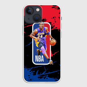 Чехол для iPhone 13 mini с принтом KOBE BRYANT. ,  |  | 24 | kobebryant | lakers | nba | баскетбол | баскетболист | коби брайант | лейкерс | нба | спорт