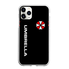 Чехол для iPhone 11 Pro матовый с принтом UMBRELLA CORPORATION , Силикон |  | corp | corporation | resident evil | umbrella | umbrella corporation | зомби апокалипсис | зонт | игра