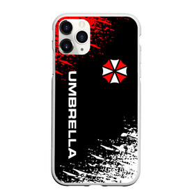 Чехол для iPhone 11 Pro матовый с принтом UMBRELLA CORPORATION , Силикон |  | corp | corporation | resident evil | umbrella | umbrella corporation | зомби апокалипсис | зонт | игра