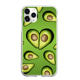 Чехол для iPhone 11 Pro матовый с принтом Люблю авокадо , Силикон |  | Тематика изображения на принте: food | green | vegetarian | вегетарианец | влюбленность | влюбленные | вместе навсегда | девушке | здоровый | здоровый образ жизни | зелень | кружка | любимая | любимый | люблю | май | натуральный