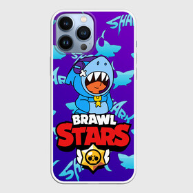 Чехол для iPhone 13 Pro Max с принтом BRAWL STARS SHARK LEON ,  |  | Тематика изображения на принте: 8 | 8bit | bit | brawl | brawlstars | crow | leon | leonskin | max | mr p | sally | virus | бит | бравл | игра | леон | макс | молнии | мультик | пламя | старc | старз