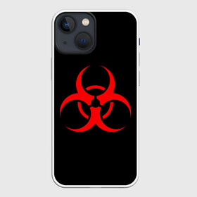 Чехол для iPhone 13 mini с принтом Plague inc ,  |  | game | ncov2019 | plague inc | warning | вирус | знак | игра | китай | коронавирус | опасность | символ