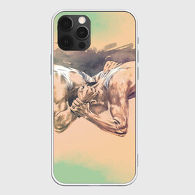 Чехол для iPhone 12 Pro Max с принтом Борьба , Силикон |  | sport | wrestling | борьба | вольная | греко римская | единоборство | спорт