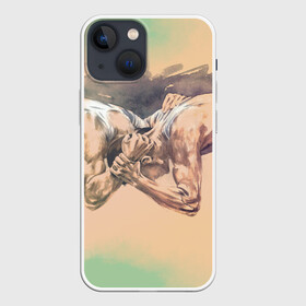 Чехол для iPhone 13 mini с принтом Борьба ,  |  | Тематика изображения на принте: sport | wrestling | борьба | вольная | греко римская | единоборство | спорт
