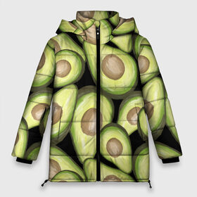 Женская зимняя куртка 3D с принтом Avocado background , верх — 100% полиэстер; подкладка — 100% полиэстер; утеплитель — 100% полиэстер | длина ниже бедра, силуэт Оверсайз. Есть воротник-стойка, отстегивающийся капюшон и ветрозащитная планка. 

Боковые карманы с листочкой на кнопках и внутренний карман на молнии | food | green | vegan | vegetarian | веган | вегетарианец | диета | здоровое питание | здоровый | здоровый образ жизни | зеленый | зож | кружка | майка | натуральный | овощи | платье | плед | подушка | полезный