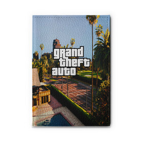 Обложка для автодокументов с принтом Grand Theft Auto  , натуральная кожа |  размер 19,9*13 см; внутри 4 больших “конверта” для документов и один маленький отдел — туда идеально встанут права | grand theft auto 2 | grand theft auto 3 | grand theft auto v | grand theft auto: san andreas | grand theft auto: vice city | gta 1 | gta 2 | gta 3 | gta 4 | gta 5 | gta online | gta v | город | игры