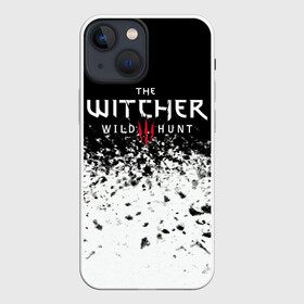 Чехол для iPhone 13 mini с принтом THE WITCHER. ,  |  | geralt | the witcher | the witcher wild hunt | witcher | ведьмак | ведьмак 3 | геральт | сериал