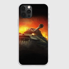Чехол для iPhone 12 Pro Max с принтом Tank , Силикон |  | 23 февраля | армия | военная тематика | военная техника | военные | военный | защитник отечества | оружие | праздник | праздник защитника | силовые структуры | танк