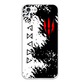 Чехол для iPhone 5/5S матовый с принтом THE WITCHER , Силикон | Область печати: задняя сторона чехла, без боковых панелей | geralt | the witcher | the witcher wild hunt | witcher | ведьмак | ведьмак 3 | геральт | сериал