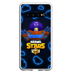 Чехол для Samsung Galaxy S10 с принтом Brawl Stars Darryl , Силикон | Область печати: задняя сторона чехла, без боковых панелей | Тематика изображения на принте: bea | bo | brawl stars | crow | darryl | daryl | dynamike | frank | gt max | gt макс | max | mortis | sakura spike | sally leon | sally леон | sandy | shark leon | spike | акула леон | беа | бо | бравл старс | динамайк | дэррил. дэрил | ма