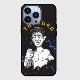 Чехол для iPhone 13 Pro с принтом Thunder ,  |  | Тематика изображения на принте: arturo gatti | arturo thunder gatti | gatti | thunder | артуро гатти | гатти