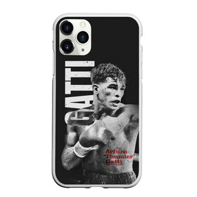 Чехол для iPhone 11 Pro матовый с принтом Gatti , Силикон |  | Тематика изображения на принте: arturo gatti | arturo thunder gatti | gatti | thunder | артуро гатти | гатти