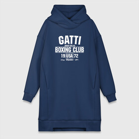 Платье-худи хлопок с принтом Gatti Boxing Club ,  |  | arturo gatti | arturo thunder gatti | gatti | thunder | артуро гатти | гатти