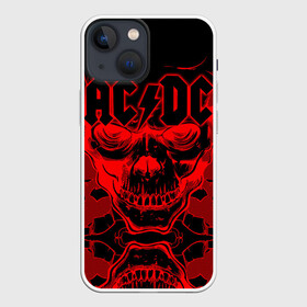 Чехол для iPhone 13 mini с принтом AC DC ,  |  | ac dc | acdc | back in black | columbia | epic | force | guitar | pop | rock | vevo | ангус | блюз | рок | хард | янг