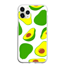 Чехол для iPhone 11 Pro матовый с принтом АВОКАДО , Силикон |  | Тематика изображения на принте: ovakado | авокадо | фрукты