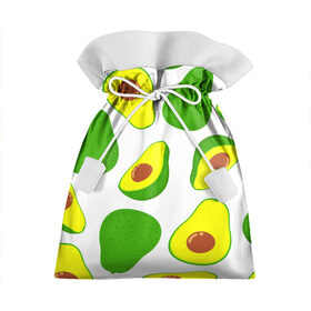Подарочный 3D мешок с принтом АВОКАДО , 100% полиэстер | Размер: 29*39 см | ovakado | авокадо | фрукты