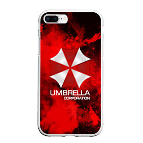 Чехол для iPhone 7Plus/8 Plus матовый с принтом UMBRELLA CORP , Силикон | Область печати: задняя сторона чехла, без боковых панелей | biohazard | biohazard 7 | crocodile | fang | game | hand | monster | new umbrella | resident evil | resident evil 7 | umbrella | umbrella corp | umbrella corporation | zombie | обитель