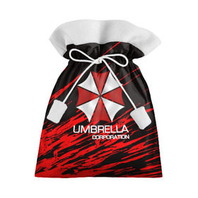 Подарочный 3D мешок с принтом UMBRELLA CORP , 100% полиэстер | Размер: 29*39 см | biohazard | biohazard 7 | crocodile | fang | game | hand | monster | new umbrella | resident evil | resident evil 7 | umbrella | umbrella corp | umbrella corporation | zombie | обитель