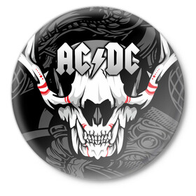 Значок с принтом AC/DC  ,  металл | круглая форма, металлическая застежка в виде булавки | ac dc | acdc | back in black | columbia | epic | force | guitar | pop | rock | vevo | ангус | блюз | рок | хард | янг