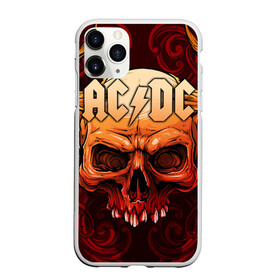 Чехол для iPhone 11 Pro Max матовый с принтом AC DC , Силикон |  | ac dc | acdc | back in black | columbia | epic | force | guitar | pop | rock | vevo | ангус | блюз | рок | хард | янг